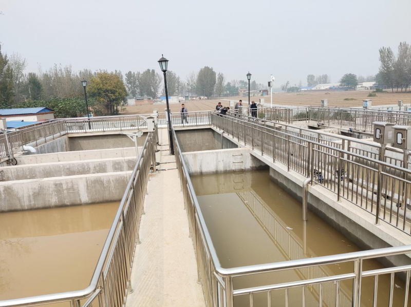 慶祝公司濮陽(yáng)污水處理項(xiàng)目注水投入使用